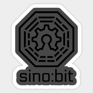 Sino:bit logo- Black Sticker